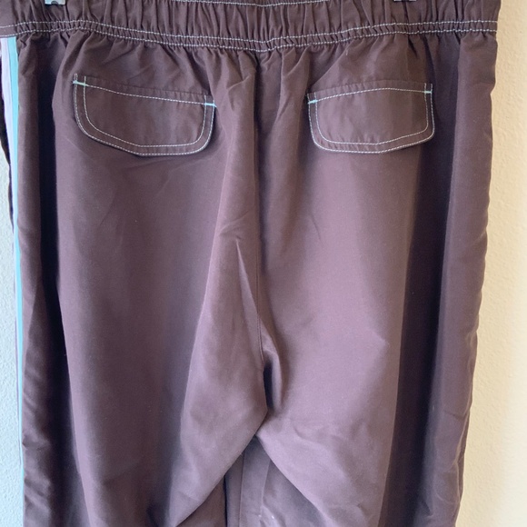 Green Tea Track Suit Brown and Aqua Size Large - Picture 5 of 16